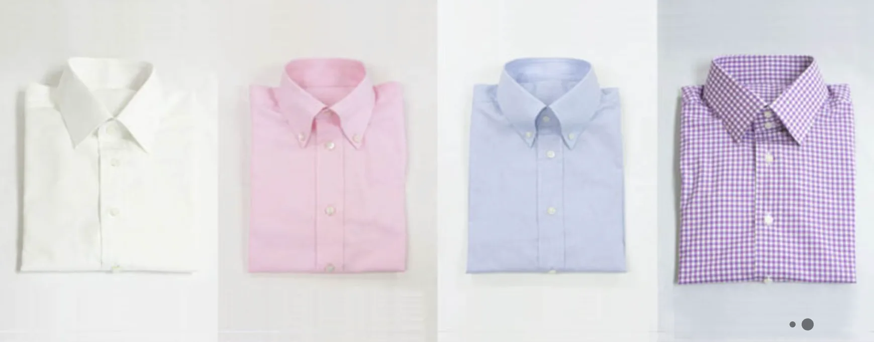 Rolls of premium cotton shirting in the Silky fabric library